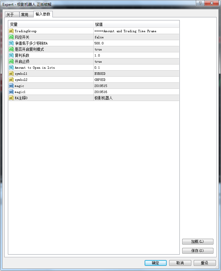 图片[2]-极影机器人智能EA破解版，价值几千元，自动计算仓位，自动开仓，良心EA - 左右先生-左右先生