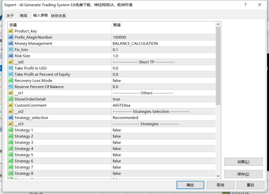 图片[2]-AI Generate Trading System EA免费下载，神经网络EA，乾坤环境 - 左右先生-左右先生